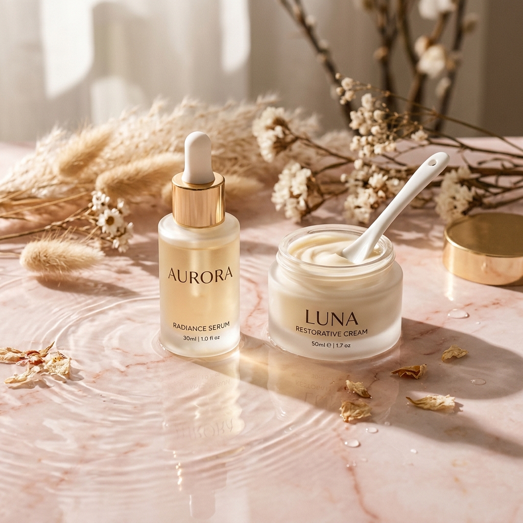 Productos de skincare y serums en Lupe Pinamar